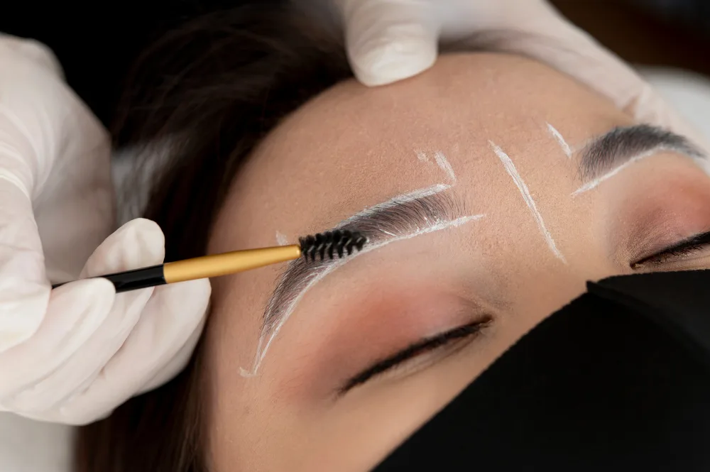Eyebrow waxing 